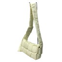 【中古】BOTTEGA VENETA ナイロンカセットショルダーバッグ アイボリー 【050225】(ボッテガヴェネタ)