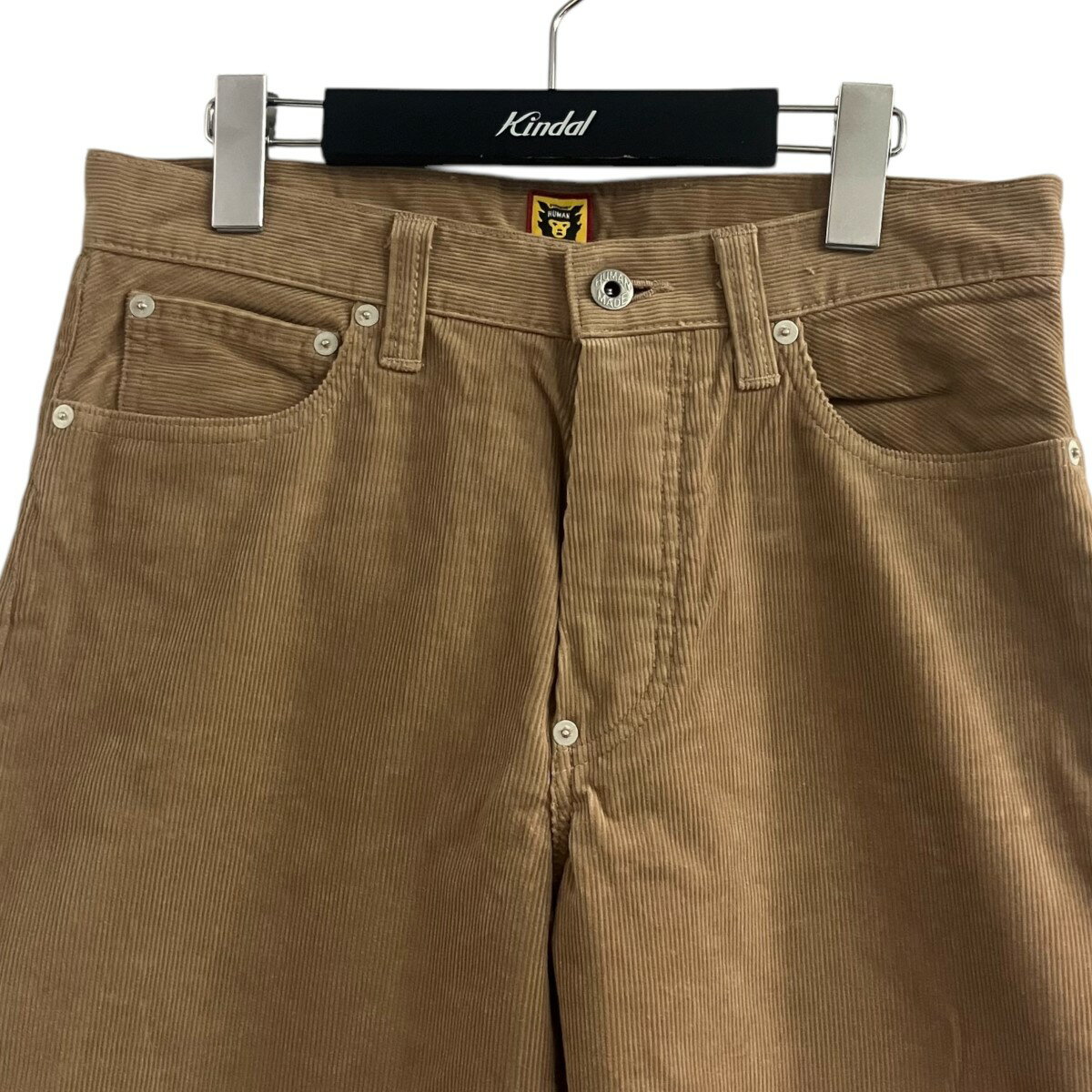 【中古】HUMAN MADEコーデュロイパンツ ベージュ サイズ：M【価格見直し】