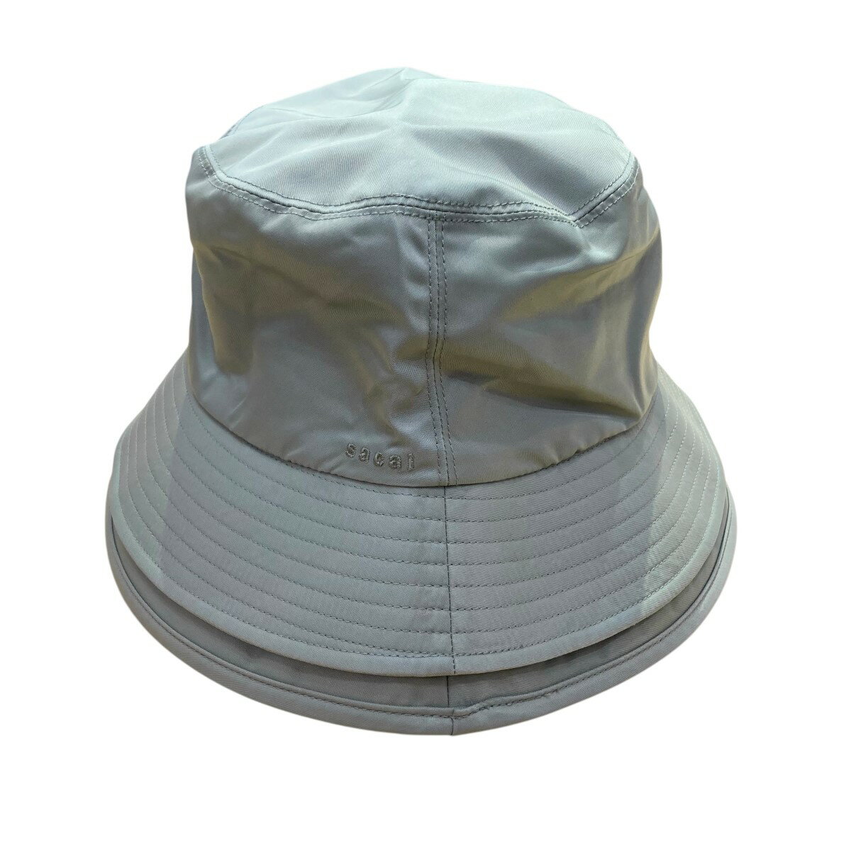 【中古】sacai　ナイロンハット 23-0481S カーキ サイズ：3 【050225】（サカイ）