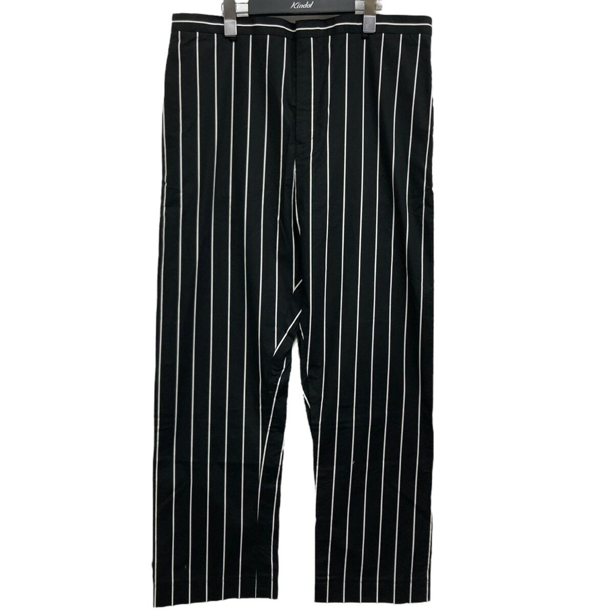 【中古】BALENCIAGA パンツ ブラック×ホワイト サイズ:42 【060225】(バレンシアガ)