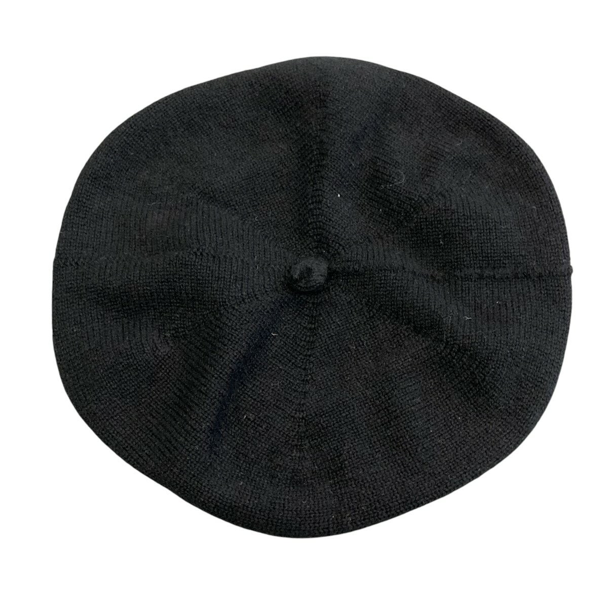 【中古】JOHNSTONS OF ELGINカシミヤ混 ベレー帽 ブラック サイズ:one【価格見直し】