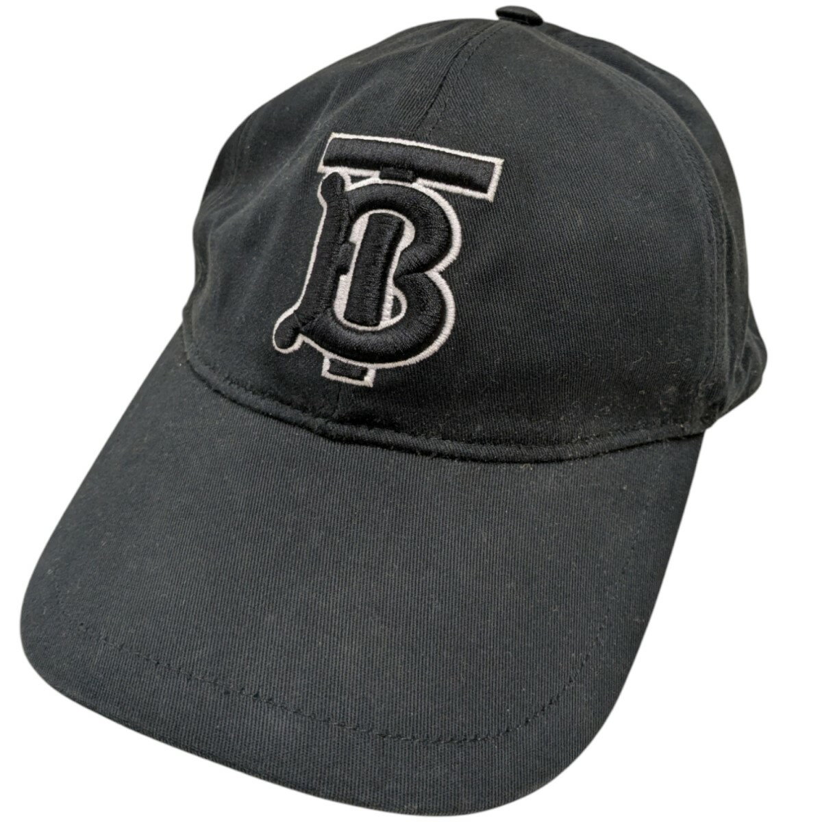 【中古】BURBERRY ベースボールキャップ ブラック 【070225】(バーバリー)