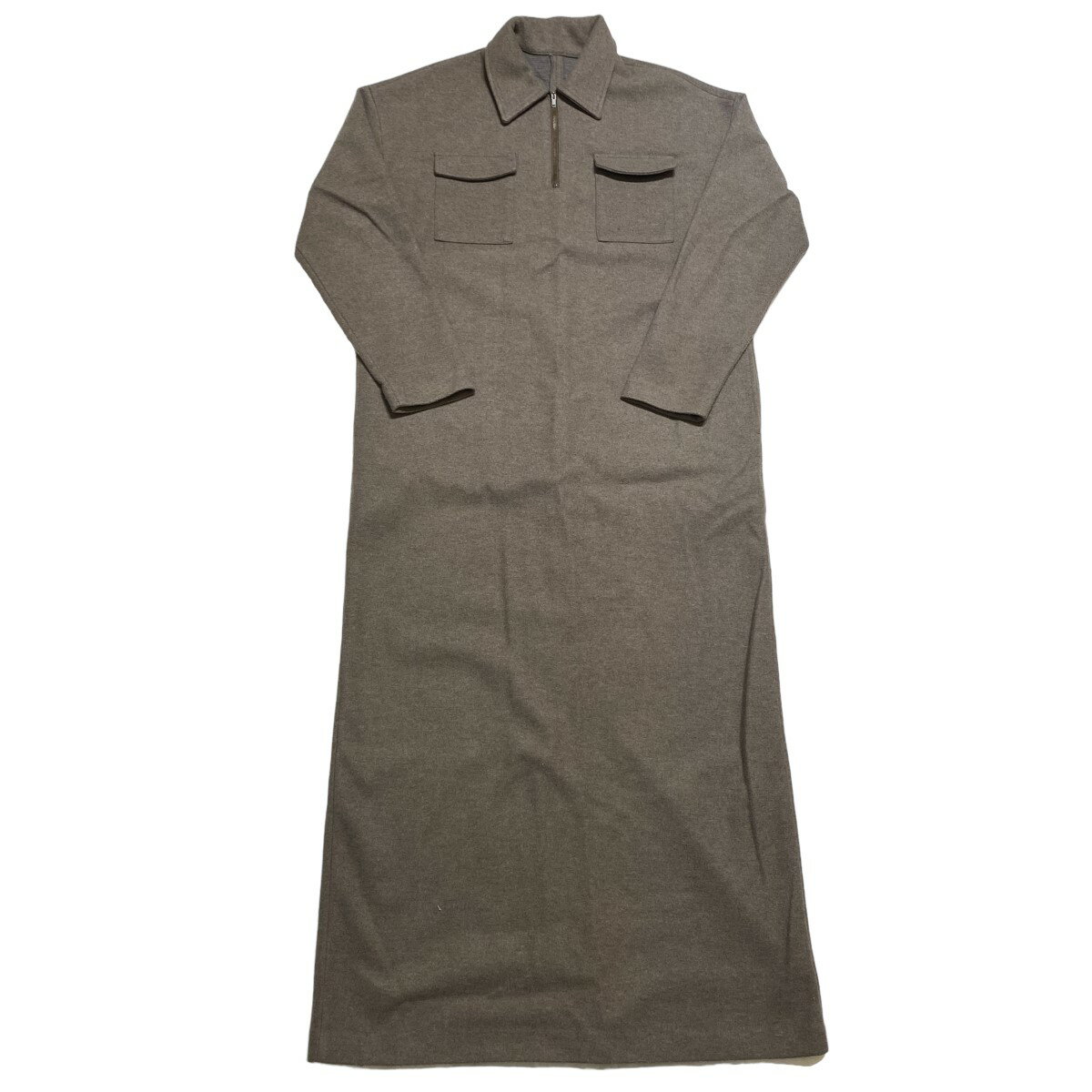 【中古】RIM.ARKWool like jersey maxi OP ワンピース ベージュ サイズ:38【価格見直し】