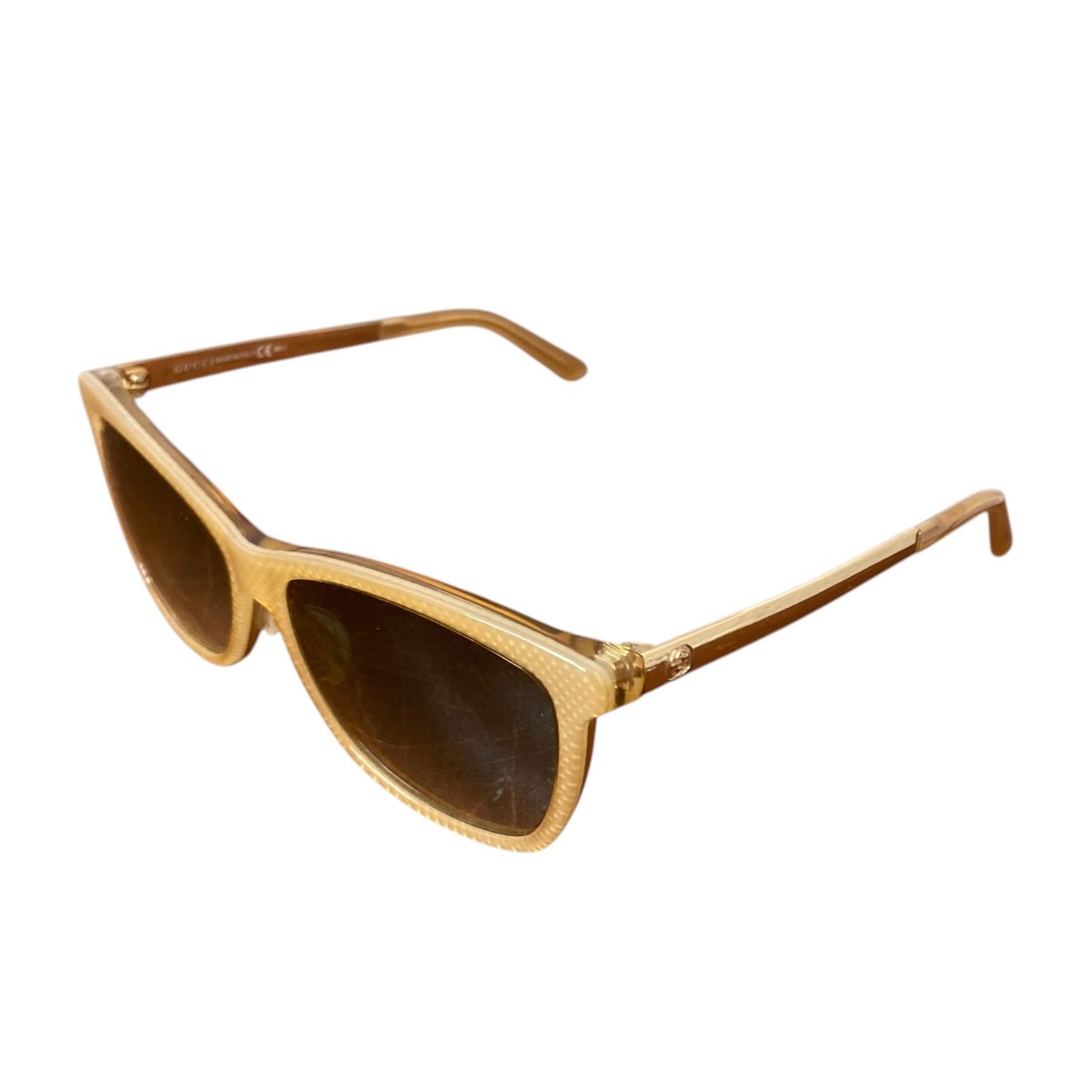 【中古】GUCCI サングラス ブラウン 【070225】(グッチ)