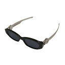 【中古】GENTLE MONSTER×MONCLER SWIPE2 サングラス ブラック×シルバー 【080225】(ジェントルモンスター×モンクレール)(4)