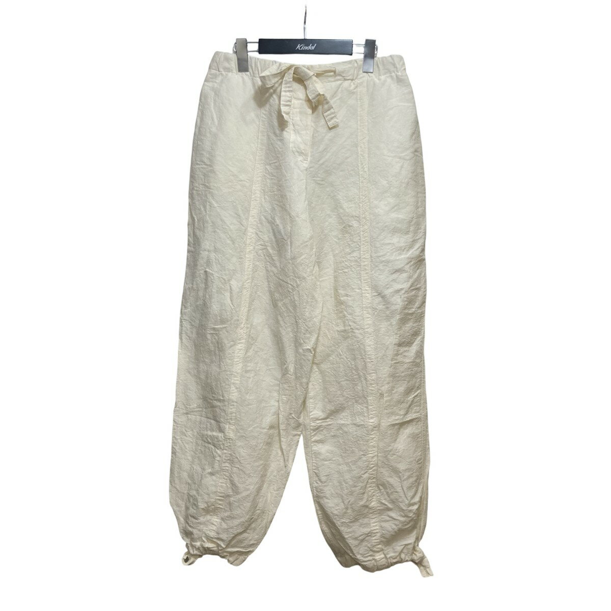 【中古】JIL SANDER リネンパンツ JSPU313305 WU33080021 アイボリー サイズ:34 【080225】(ジルサンダー)