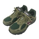 【中古】NEW BALANCE 990V3 スニーカー M990GP3 カーキ サイズ:9 1/2 【080225】(ニューバランス)(4)