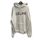 【中古】CELINEプルオーバーパーカー 2Y309052H グレー サイズ:L【価格見直し】(4)