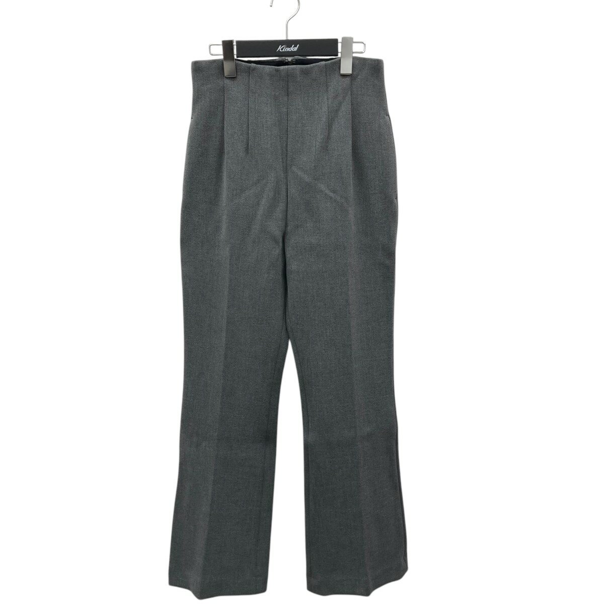 【中古】PHEENYDouble cloth high waist semi flared slacks スラックス PA20-PT01 ライトグレー サイズ:2【価格見直し】