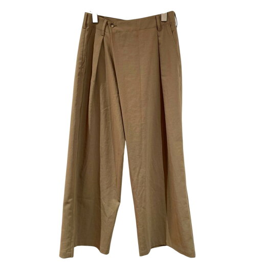 【中古】FRAMeWORK 24SS 撥水強撚ポリエステルラップワイドパンツ 24030220312020 ブラウン サイズ:SIZE 40 【090225】(フレームワーク) 【中古】FRAMeWORK 24SS 撥水強撚ポリエステルラップワイドパンツ 24030220312020 ブラウン サイズ:SIZE 40 【090225】(フレームワーク)