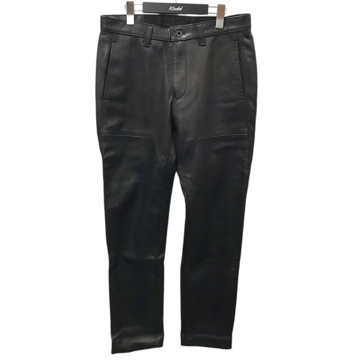 【中古】BRU NA BOINNE ホースハイドレザーパンツガルパンツ 7244 ブラック サイズ:2 【110225】(ブルーナボイン)