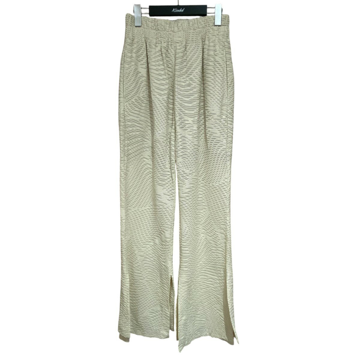 【中古】Lautashi パンツ la0013-16 アイボリー サイズ:2 【100225】(ラウタシー)