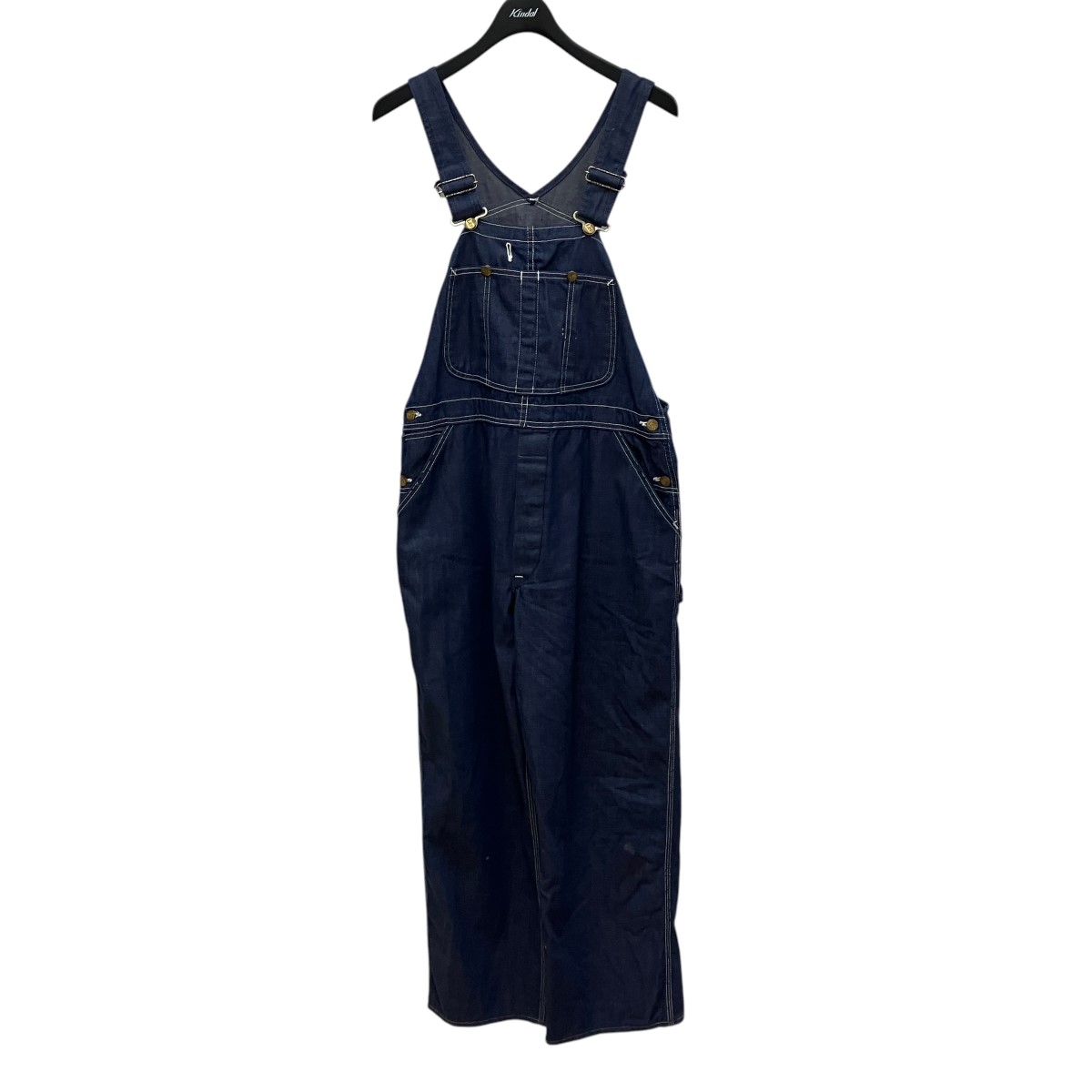 【中古】LEE 70’s Vintage オーバーオール インディゴ 【120225】(リー)