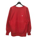 【中古】Champion 90年代 REVERSE WEAVE スウェット レッド サイズ:L 【120225】(チャンピオン)