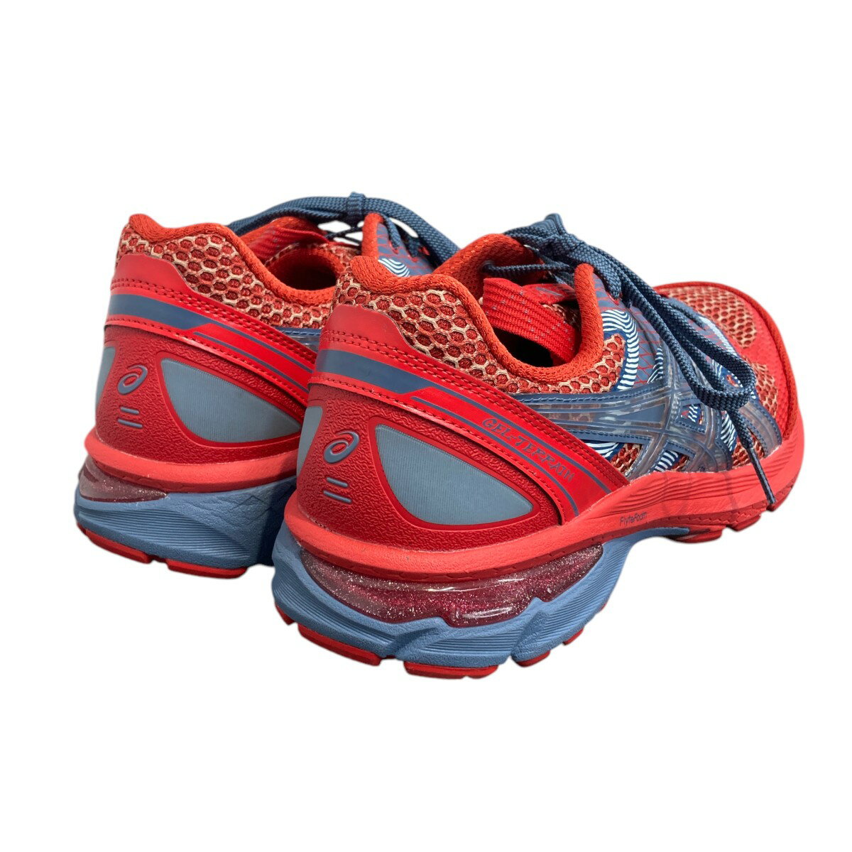 【中古】asicsUS4S GEL TERRAIN ゲル テレイン スニーカー 1203A394 レッド サイズ：27cm【価格見直し】