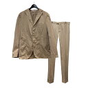 【中古】BOGLIOLI セットアップスーツ N29L2Q ベージュ サイズ:48 【120225】(ボリオリ)