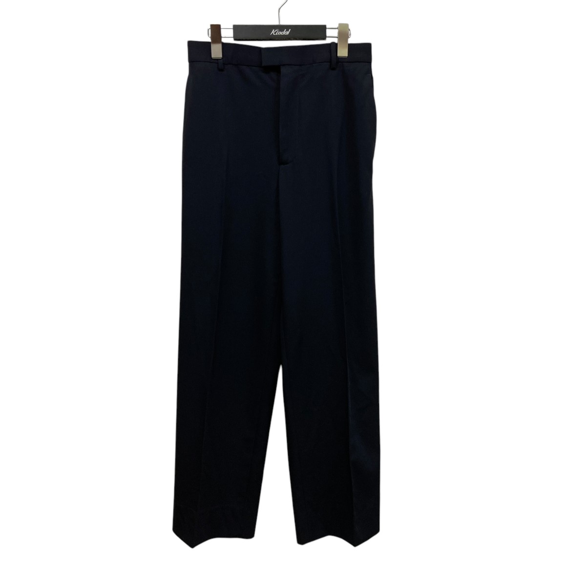 【中古】BOTTEGA VENETA ワイドスラックス 735607 ネイビー サイズ:38 【120225】(ボッテガヴェネタ)