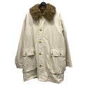 【中古】VISVIM 24AW ハンガー・ガーメントケース付WINFIELD COAT ライナー付き3WAYコート 0124205013002 アイボリー サイ...