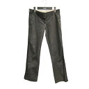 【中古】HELMUT LANG ストレートパンツ ブラック サイズ:38 【120225】(ヘルムートラング)
