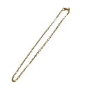 【中古】TOM WOOD Cable Chain Gold チェーンネックレス ゴールド 【130225】(トムウッド)