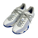 【中古】asicsGEL TEREMOA ゲル テレモア スニーカー 1203A501 ナチュラル×ブルー サイズ:27cm【価格見直し】