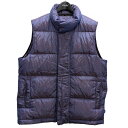 【中古】LANVIN SPORT By lucas ossendrijver 中綿ベスト パープル サイズ:L 【140225】(ランバンスポーツ)