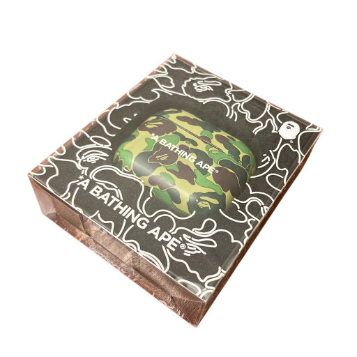 【中古】A BATHING APE AIR PODS CASE 第三世代 グリーン 【140225】(アベイシングエイプ) 【中古】A BATHING APE AIR PODS CASE 第三世代 グリーン 【140225】(アベイシングエイプ)