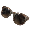 【中古】THIERRY LASRY「CELEBRITY」サングラス シルバー×ブラウン【価格見直し】