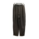 【中古】ENFOLD23SS CARROT PANTS イージーパンツ 300GS231-0090 ブラック サイズ:34【価格見直し】