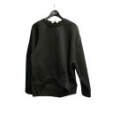 【中古】ENFOLDASYMMETRY‐SLEEVE PULLOVER クルーネックスウェット 300HS280-0960 ブラック サイズ:38【価格見直し】