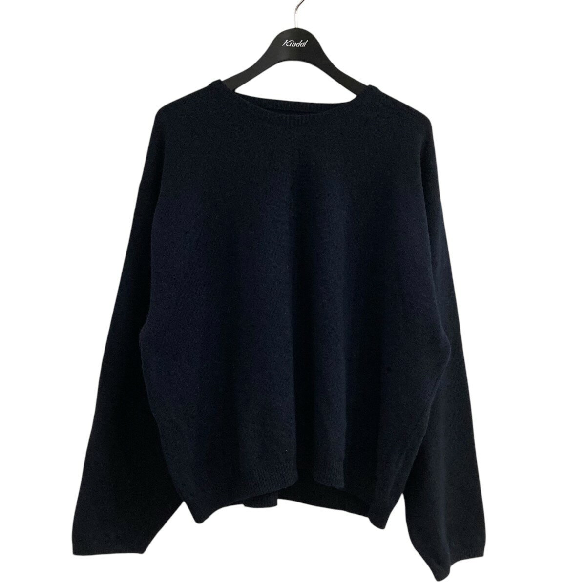 【中古】KAPITAL カシミヤウールセーター K1710KN183 ネイビー サイズ:3 【150225】(キャピタル)
