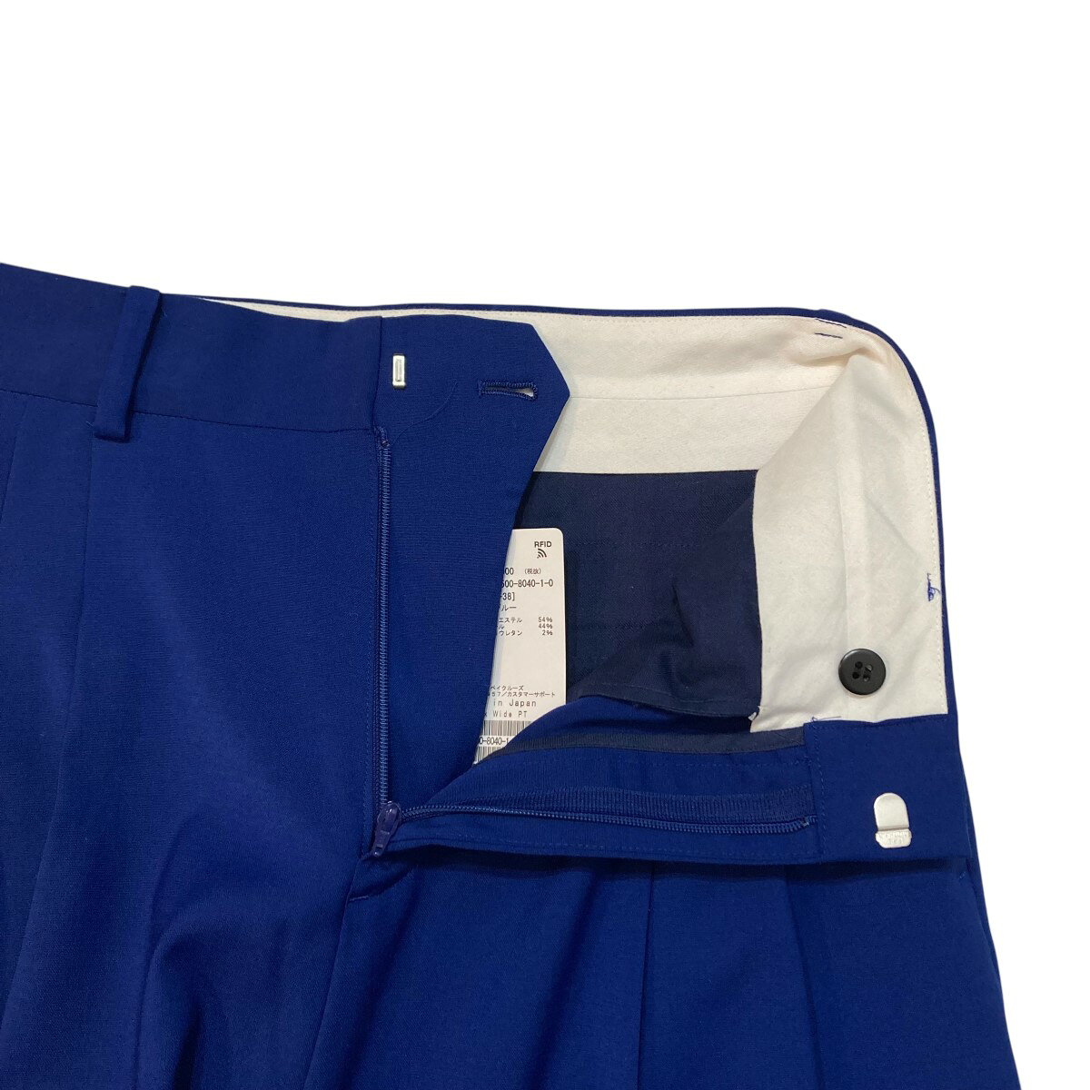 【中古】EVERYDAY I LIKE．　スラックス 24030500804010 ブルー サイズ：34 【150225】（エヴリディアイライク）