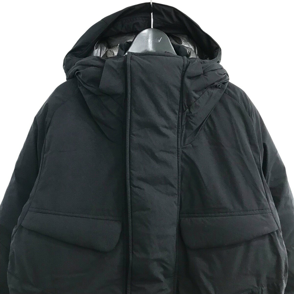 【中古】NANGA「MOUNTAIN BELAY COAT マウンテンビレーコート」 ダウンジャケット ブラック サイズ：M【価格見直し】