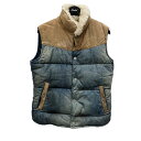 【中古】ISAMU KATAYAMA BACKLASHダウンベスト インディゴ サイズ:M【価格見直し】