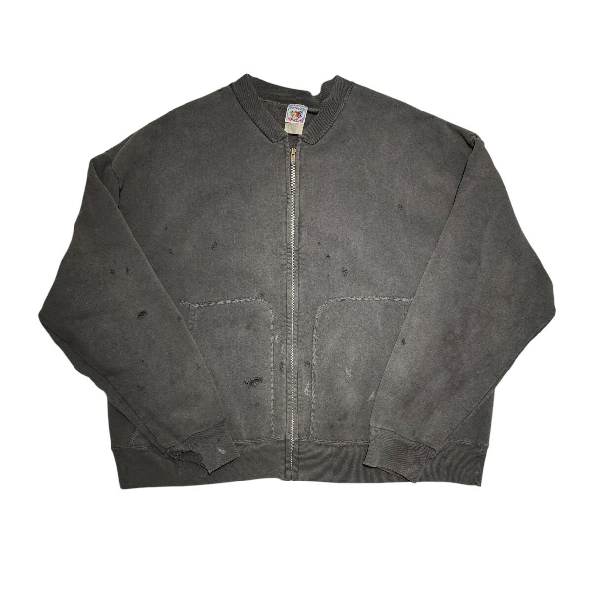 【中古】SAINT MICHAEL ジップアップジャケット SM-YS8-0000-040 グレー サイズ:XL 【160225】(セントマイケル)
