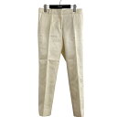 【中古】CELINEスラックス 2 1G14/6073 アイボリー サイズ:34【価格見直し】