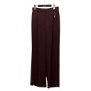 【中古】GOOD GRIEF! Wide Pants ワイドパンツ ボルドー サイズ:38 【160225】(グッド グリーフ)