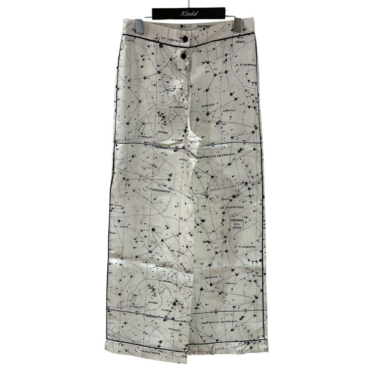 【中古】Christian DiorZodiac シルクパンツ 111P38A6747 ホワイト サイズ:SIZE 34【価格見直し】