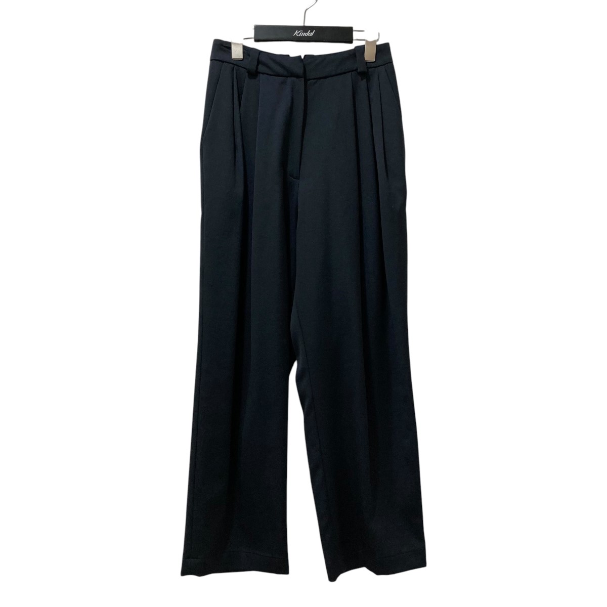 【中古】aLORS Madame garconne Pantalon Sam 3タックスラックスパンツ ネイビー サイズ:0 【190225】(アロー)