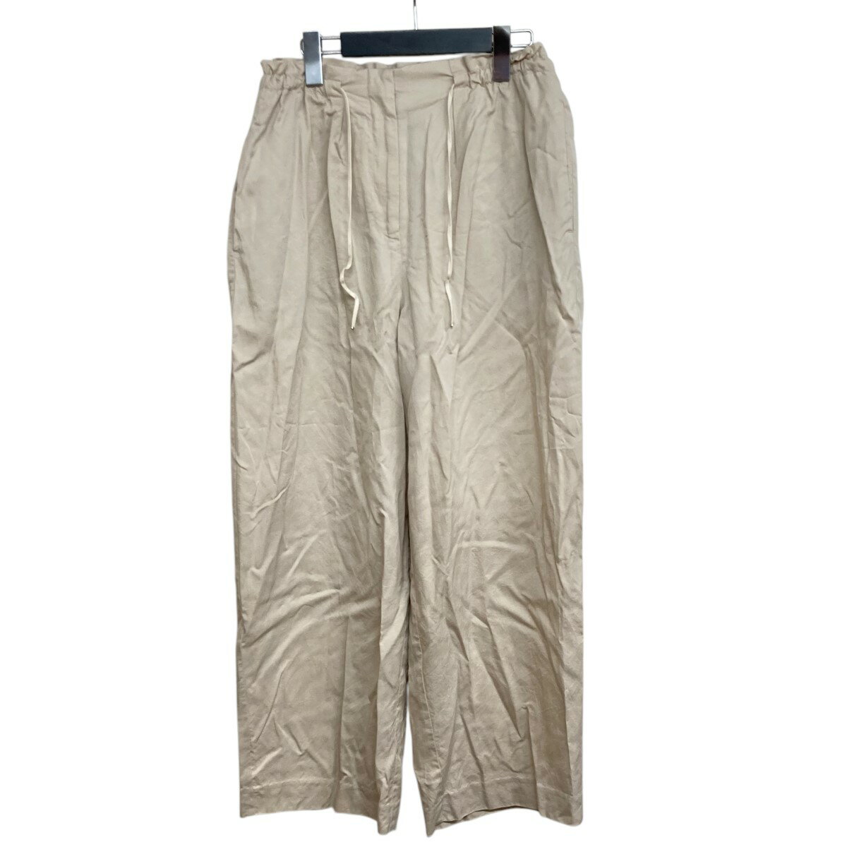 【中古】BALLSEY 24SS セルロースツイル セミバナナシルエットパンツ パンツ 11044204338 ベージュ サイズ:36 【190225】(ボールジー)