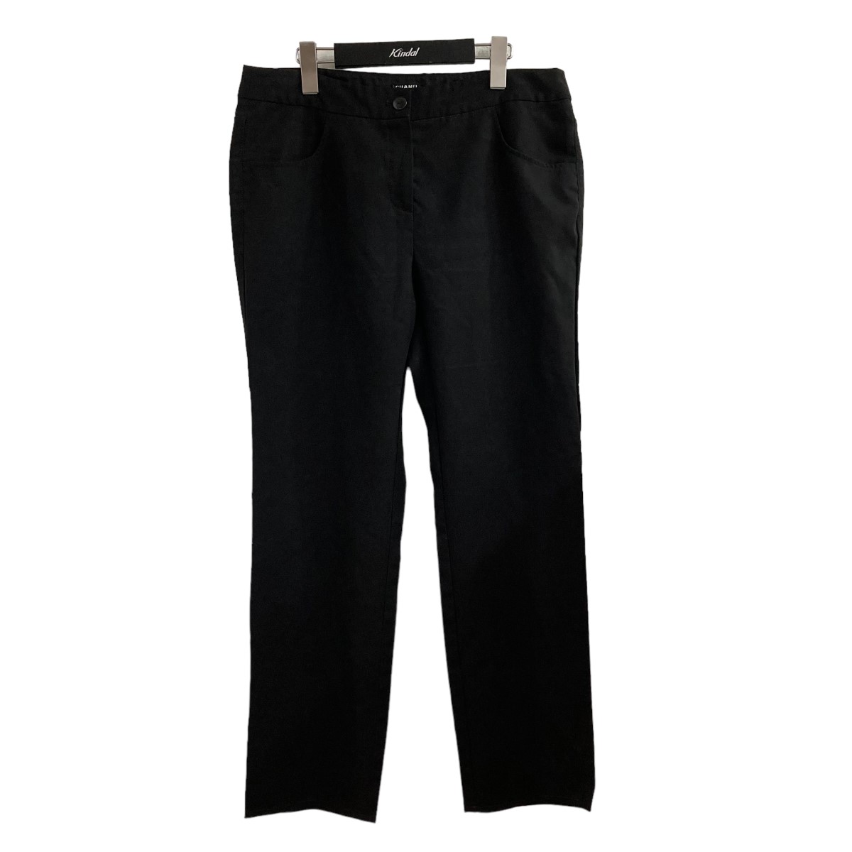 【中古】CHANELユニフォームパンツ ブラック サイズ:42【価格見直し】