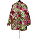 【中古】GUCCI21SS フローラルマウンテンパーカー 650618 ピンク×マルチカラー サイズ:XS【価格見直し】