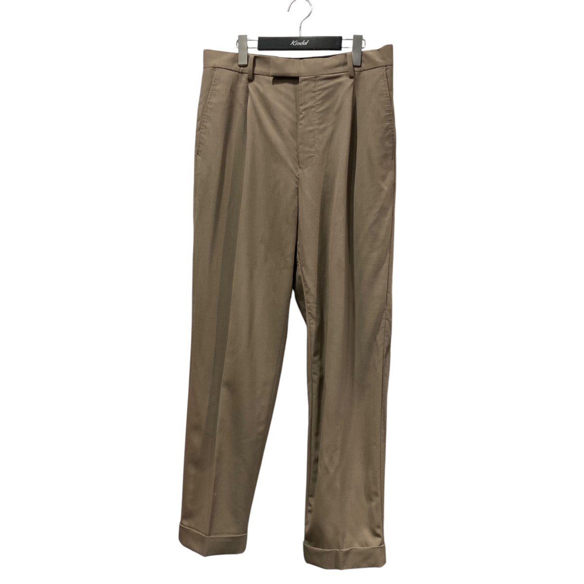【中古】WACKO MARIA DORMEUIL社製 スラックス ベージュ サイズ:XL 【190225】(ワコマリア)