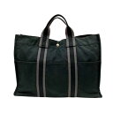 【中古】HERMES トートバッグ ブラック 【200225】(エルメス)(4)