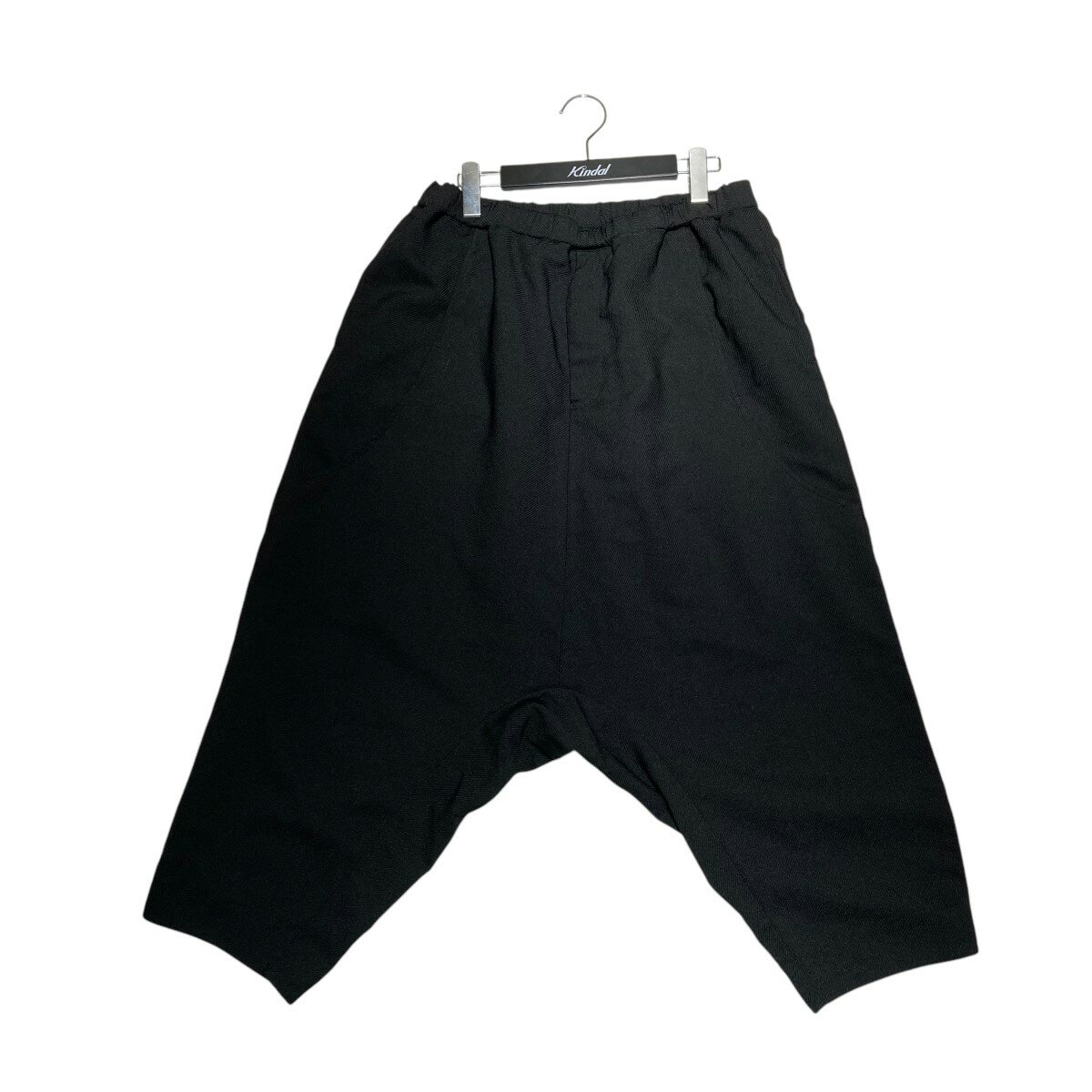 BLACK COMME des GARÇONS エステルサルエルパンツ M 落す 黒 BLACK COMME des GARÇONS エステルサルエルパンツ M 落す 黒