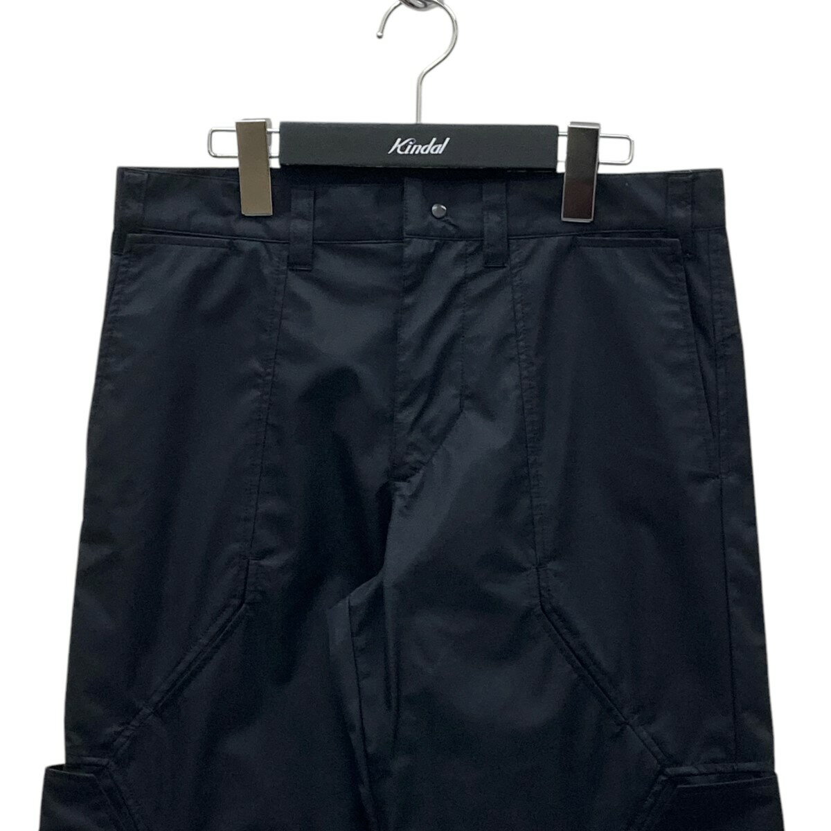 【中古】oppose duality24SS 8POCKET PANEL NYLON TROUSERS ナイロンパンツ OD3004TRS-24SS ブラック サイズ：46【価格見直し】
