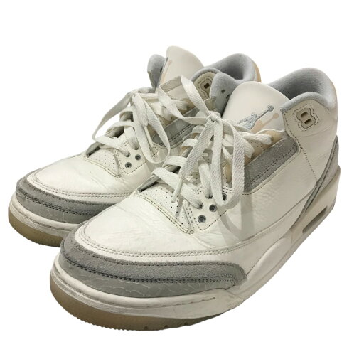 【中古】NIKE「Nike Air Jordan 3 Craft Ivory」 ローカットスニーカー FJ9479 100 ホワイト サイズ:27.5CM【価格見直し】 【中古】NIKE「Nike Air Jordan 3 Craft Ivory」 ローカットスニーカー FJ9479 100 ホワイト サイズ:27.5CM【価格見直し】