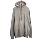 【中古】Riprap HALF-REVERSE HOODIE ドルマンスリーブフーディ RRCS0903 ヘザーグレー サイズ:XL 【210225】(リップラ...