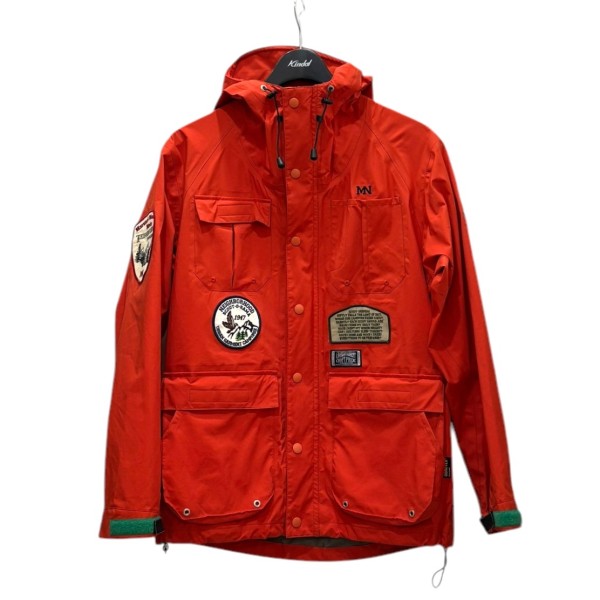 【中古】NEIGHBORHOOD×Marmot MOUNTAIN PARKA GORE TEX 092DEMAN-JKM04 ゴアテックスマウンテンパーカ オレンジ サイズ:S 【210225】(ネイバーフッド×マーモット)