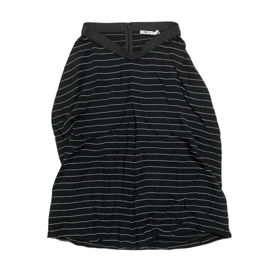 【中古】T by ALEXANDER WANG ボーダースカート ブラック サイズ:S 【230225】(ティーバイアレキサンダーワン) 【中古】T by ALEXANDER WANG ボーダースカート ブラック サイズ:S 【230225】(ティーバイアレキサンダーワン)